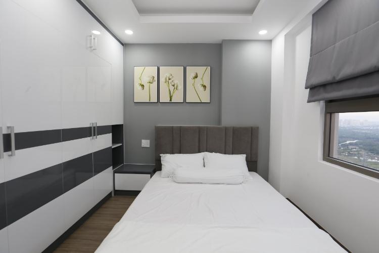 Phòng ngủ căn hộ Saigon South Residence Căn hộ Saigon South Residence tầng cao, đầy đủ nội thất hiện đại.