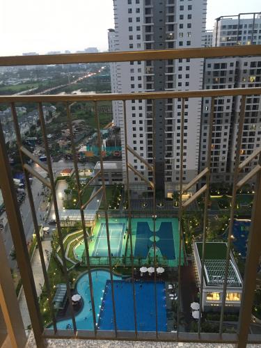 View căn hộ Saigon South Residence Bán căn hộ Saigon South Residence nội thất đầy đủ, ban công hướng Bắc.