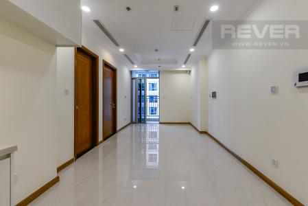 Phòng khách Căn hộ Vinhomes Central Park 1 phòng ngủ tầng thấp L6 view hồ bơi