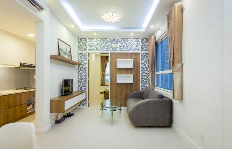 Phòng khách Căn hộ Lexington tầng trung hướng Đông tháp LB thoáng mát