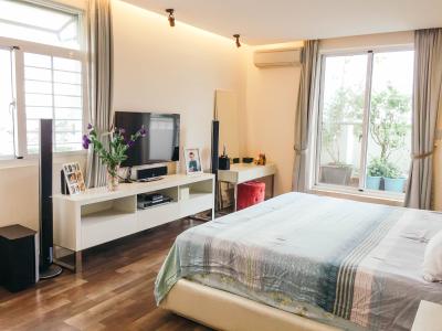 Căn hộ chung cư Mỹ Viên, Quận 7 Căn hộ Penthouse chung cư Mỹ Viên view nội khu yên tĩnh.