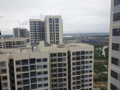 View Vinhomes Grand Park Quận 9 Căn hộ Vinhomes Grand Park tầng cao, view sông Đồng Nai.