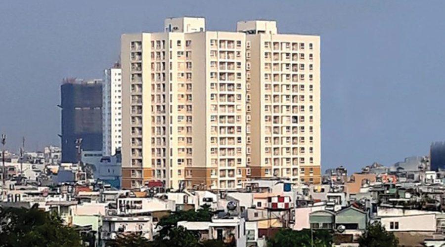 Chung cư Khuông Việt, Tân Phú Căn hộ chung cư Khuông Việt view thành phố, hướng Đông Nam.