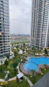 View Vinhomes Grand Park Quận 9 Căn hộ Vinhomes Grand Park tầng thấp, đón view thoáng mát.
