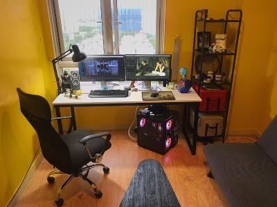 Phòng ngủ căn hộ The Parcspring Bán căn hộ đầy đủ nội thất The Parcspring, ban công Đông Nam