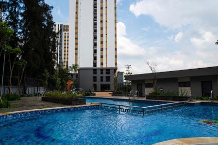 Mặt bằng Căn hộ Thủ Thiêm Garden Bán căn hộ Thủ Thiêm Garden tầng trung, diện tích 49.64m2 - 2 phòng ngủ, không có nội thất