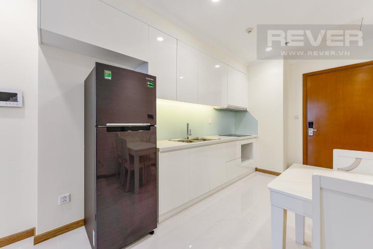 Nhà bếp Officetel Vinhomes Central Park 2 phòng ngủ tầng trung L4 đầy đủ tiện nghi