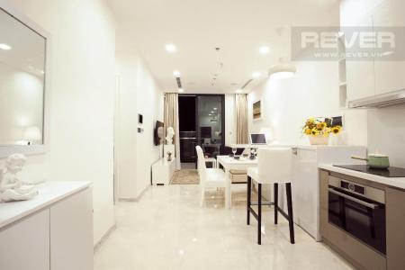 Bán căn hộ Vinhomes Golden River 1PN, tháp The Aqua 1, đầy đủ nội thất, hướng Tây Nam, view sông Sài Gòn