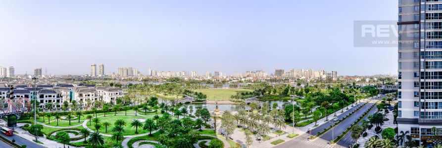 View Căn hộ Vinhomes Central Park 4 phòng ngủ tầng thấp L1 view công viên
