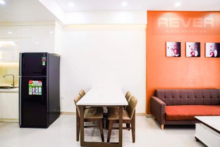 Phòng Ăn Cho thuê căn hộ Sunrise Riverside 2PN, hướng Nam, đầy đủ nội thất, view hồ bơi