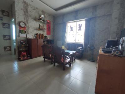 Phòng khách căn hộ PHÚ MỸ THUẬN Bán căn hộ Phú Mỹ Thuận tầng trung, diện tích 93m2 - 3 phòng ngủ, không có nội thất