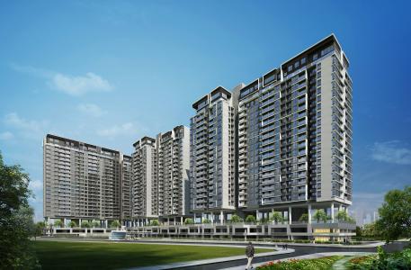 One Verandah Quận 2 Căn hộ One Verandah 3 phòng ngủ, view thành phố sầm uất.