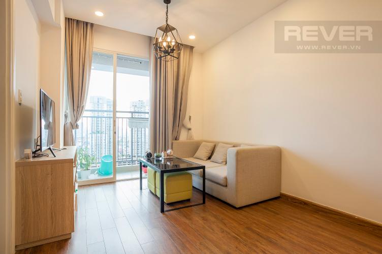 Phòng Khách Căn hộ Thủ Thiêm Sky 1 phòng ngủ tầng cao tháp B nội thất đẹp