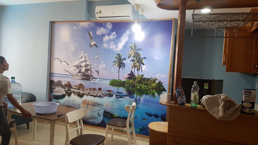 Phòng khách Masteri Thảo Điền Quận 2 Căn hộ tầng trung Masteri Thảo Điền ban công hướng Đông Bắc.