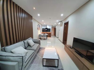 Phòng khách Hado Centrosa Garden, Quận 10 Căn hộ Hado Centrosa Garden tầng trung, đầy đủ nội thất.