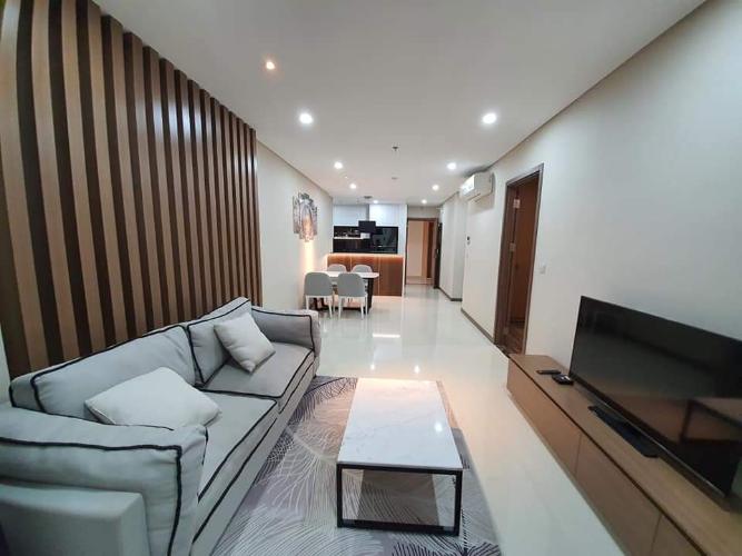 Phòng khách Hado Centrosa Garden, Quận 10 Căn hộ Hado Centrosa Garden tầng trung, đầy đủ nội thất.