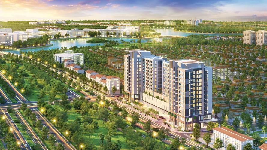 Building dự án Căn hộ Urban Hill Q7 tầng thấp, đầy đủ nội thất.
