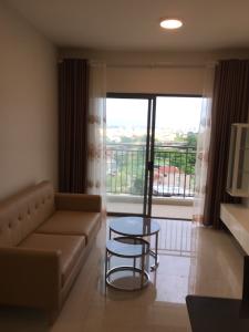 Phòng khách The Sun Avenue Bán căn hộ The Sun Avenue thiết kế hiện đại, nội thất cơ bản.