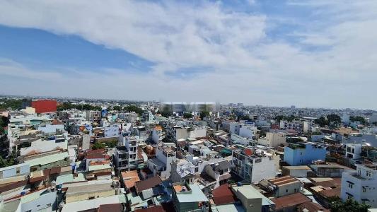 view Căn hộ I- Home 1, Gò Vấp Căn hộ góc I- Home 1 sàn lót gỗ, view thành phố cực đẹp