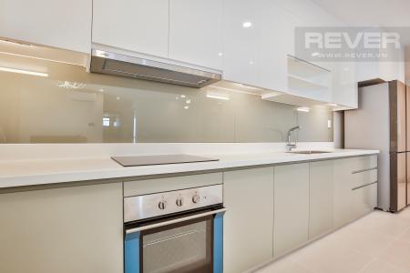 Bếp Căn hộ The Gold View 3 phòng ngủ tầng cao tháp B view sông
