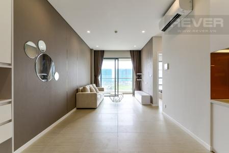 Phòng Khách căn hộ DIAMOND ISLAND - ĐẢO KIM CƯƠNG Cho thuê căn hộ Diamond Island - Đảo Kim Cương 1PN, tầng thấp, đầy đủ nội thất, view hồ bơi