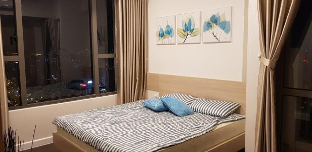 Phòng ngủ căn hộ RiverGate Residence Cho thuê căn hộ RiverGate Residence 3PN, diện tích 110m2, đầy đủ nội thất, view thành phố