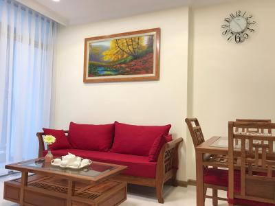 Phòng khách Vinhomes Central Park Căn hộ Vinhomes Central Park ban công hướng Nam, view đón gió.