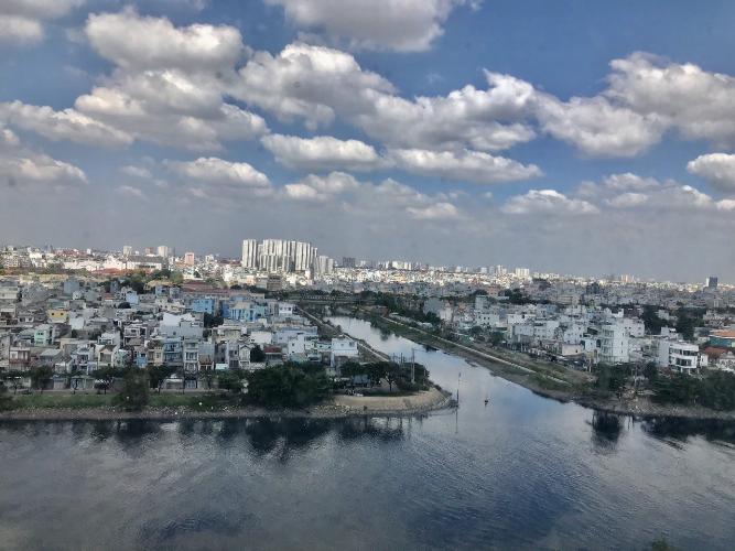 View Green River, Quận 8 Căn hộ Green River hướng Đông Nam, view sông và thành phố.