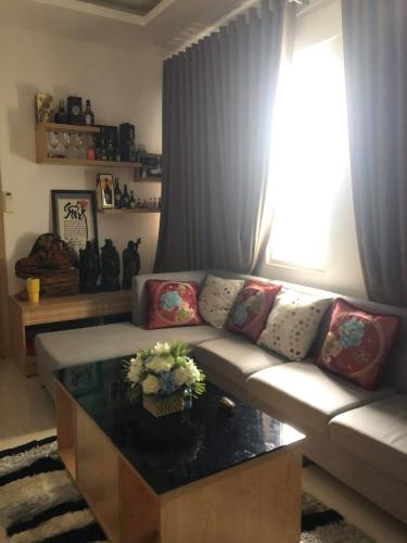 Phòng khách Dream Home Residence, Gò Vấp Căn hộ Dream Home Residence tầng trung, view nội khu thoáng mát.