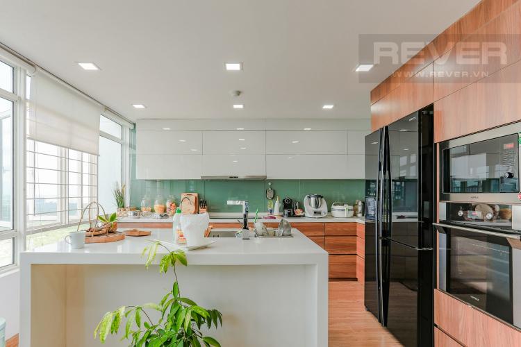 Phòng Bếp căn hộ PHÚ HOÀNG ANH Bán duplex sân vườn Phú Hoàng Anh 3PN, tầng cao, tháp B, đầy đủ nội thất, view thoáng