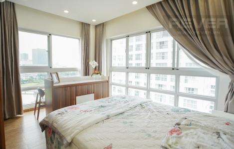 Phòng Ngủ 3 Bán căn hộ Happy Valley 3PN, tầng thấp, đầy đủ nội thất, view trực diện sông