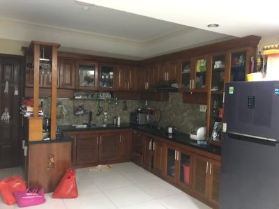 Phòng bếp căn hộ Homyland 1, Quận 2 Căn hộ Homyland 1 tầng trung bàn giao đầy đủ nội thất tiện nghi.