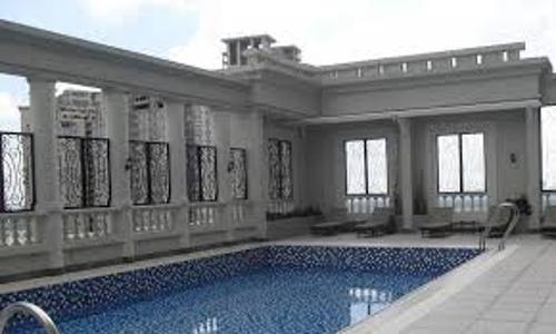 Hồ bơi The Manor Căn hộ The Manor nội thất cơ bản, ban công hướng Tây Nam.