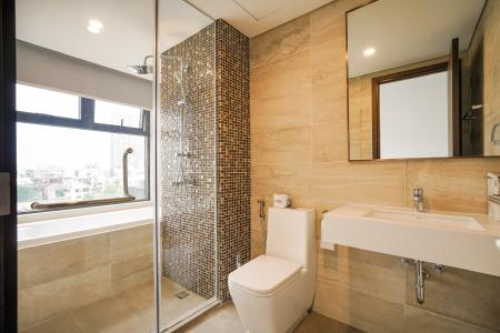 Phòng tắm One Verandah Quận 2 Căn hộ One Verandah tầng sân vườn nội thất hoàn thiện.