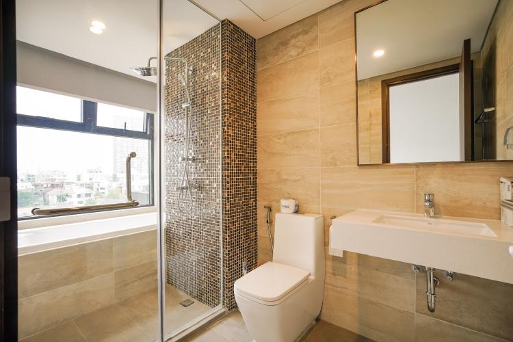 Phòng tắm One Verandah Quận 2 Căn hộ One Verandah tầng sân vườn nội thất hoàn thiện.