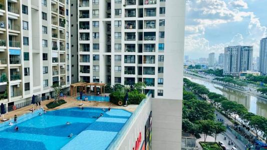 Ngoại khu căn hộ Bán căn hộ The Gold View thuộc tầng trung, diện tích 81m2 