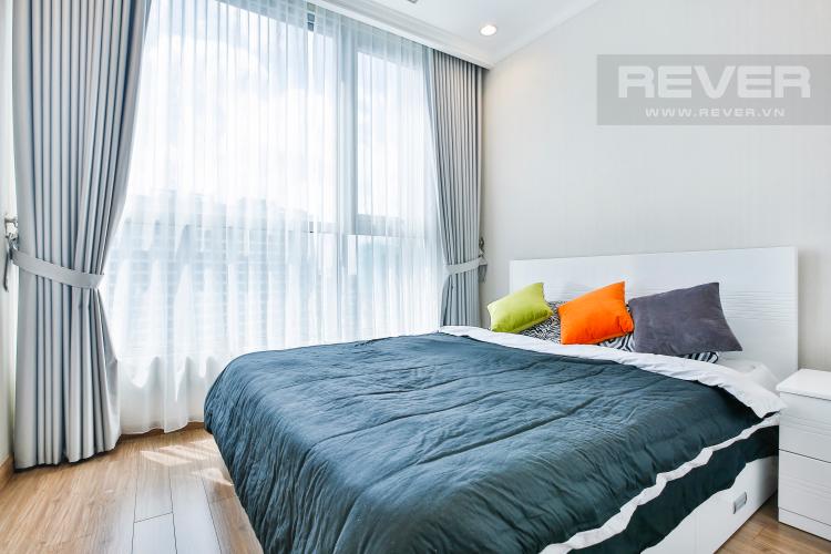 Phòng ngủ 1 Căn hộ Vinhomes Central Park tầng cao hướng Đông Bắc tháp Central 3