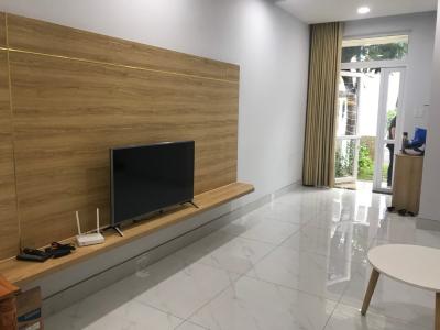 phòng khách nhà phố park riverside Nhà phố diện tích 75m2, trong KDC Park Riverside Tân Cảng.