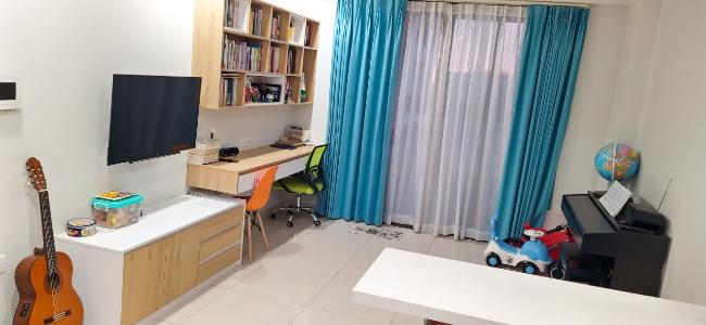 Phòng khách Botanica Premier, Tân Bình Căn hộ Botanica Premier tầng trung, hướng Đông view thành phố.