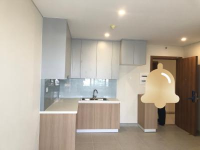 Phòng bếp Diamond Riverside, Quận 8 Căn hộ Diamond Riverside tầng trung, ban công hướng Bắc.