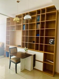 Phòng khách Jamona City Quận 7 Căn hộ Jamona City tầng 8, view thành phố, nội thất đầy đủ.