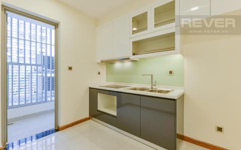 bếp Căn OfficeTel Vinhomes Central Park 1 phòng ngủ tầng thấp Park 1 nội thất cơ bản