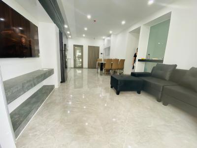 Nội thất Saigon South Residence  Căn hộ Saigon South Residence tầng cao, đầy đủ nội thất, 3 phòng ngủ.