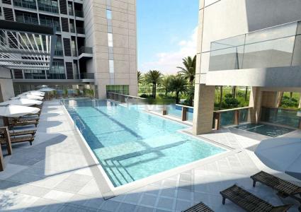 Hồ bơi Jamona Heights Quận 7 Căn góc Jamona Heights tầng thấp, đầy đủ nội thất.