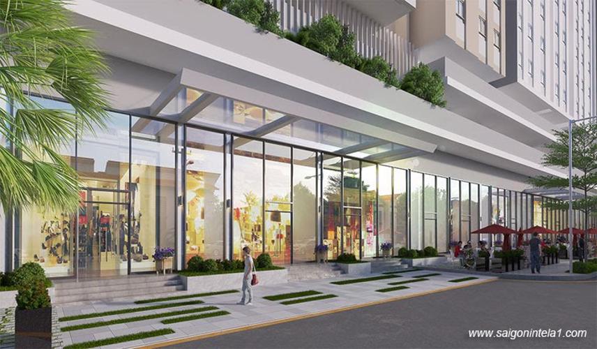 Tiện ích khu mua sắm Saigon Intela, Bình Chánh Căn hộ Saigon Intela tầng cao đón gió, nội thất cơ bản.