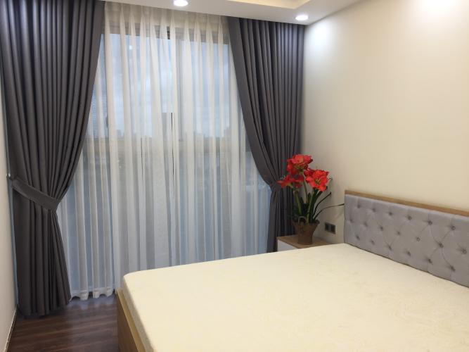 Phòng ngủ Midtown Căn hộ Phú Mỹ Hưng Midtown nội thất cơ bản, ban công hướng Tây Bắc.