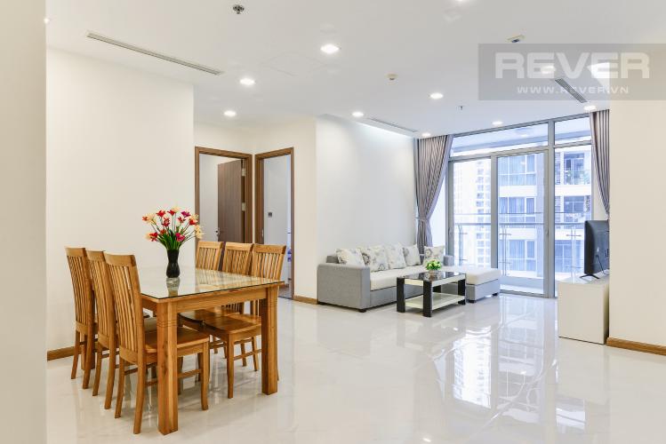Tổng Quan Căn hộ Vinhomes Central Park 2 phòng ngủ tầng trung P7 đầy đủ nội thất