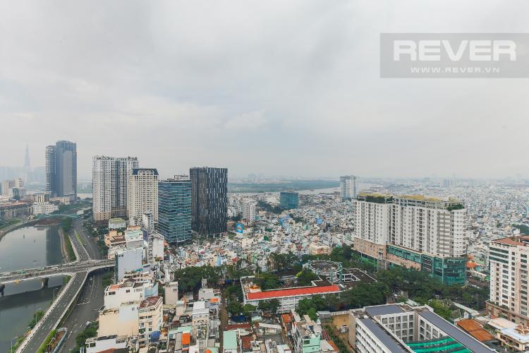 View Bán căn hộ Masteri Millennium tầng cao, view sông 2PN