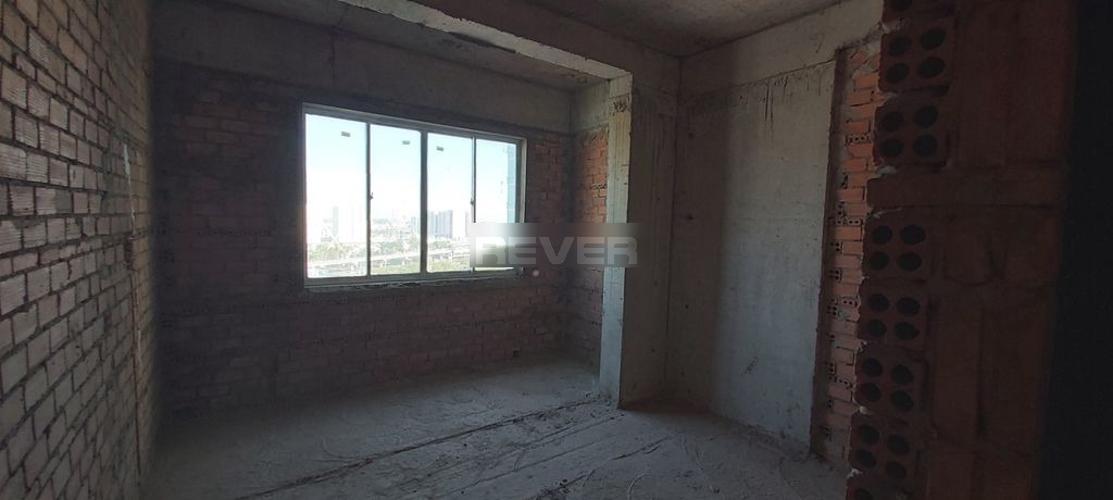 Không gian căn hộ Green Building, Quận 9 Căn hộ tầng 12 Green Building mới bàn giao thô, view thành phố.