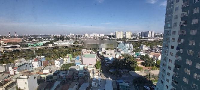 View căn hộ Green Building, Quận 9 Căn hộ tầng 12 Green Building mới bàn giao thô, view thành phố.